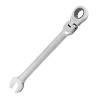 Llave combinada de matraca flexible
