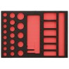 Organizador p/36 dados 1/2" mm
